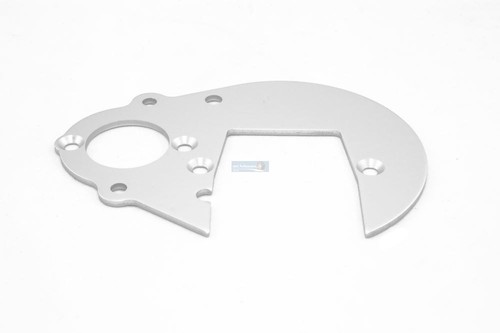 Piastra ingranaggio argento - piastra,